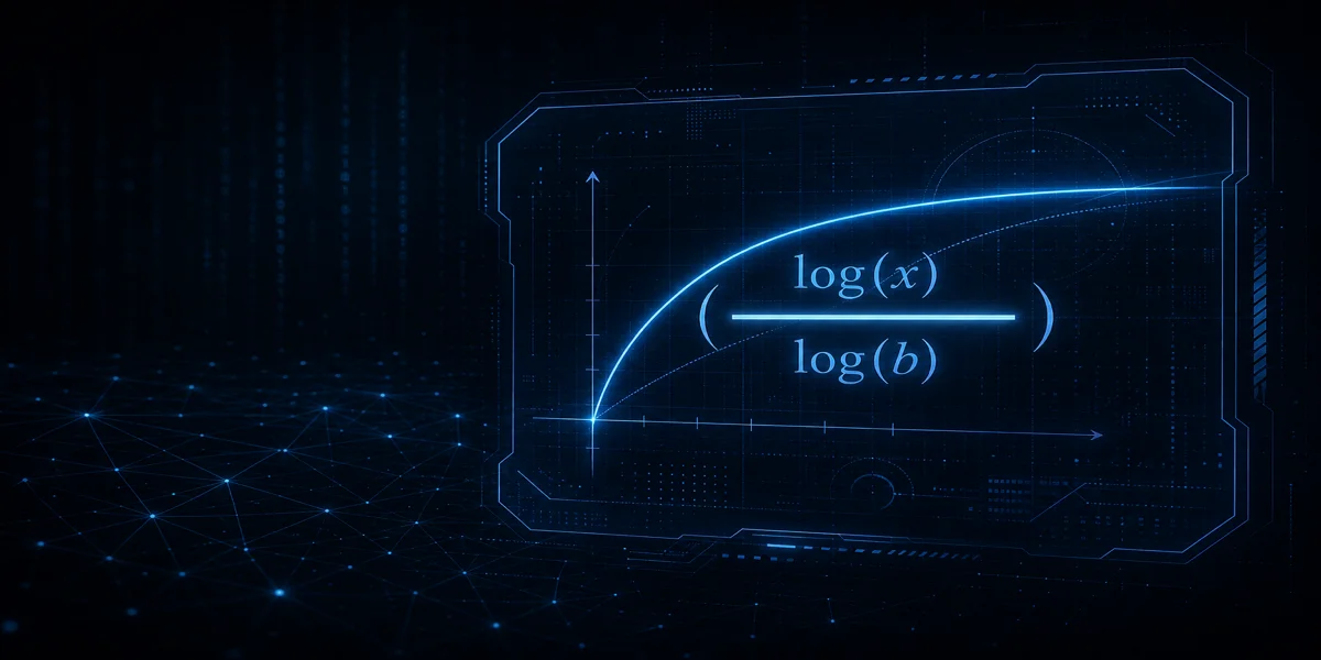 Guides for logarithm base conversion and the change of base formula
